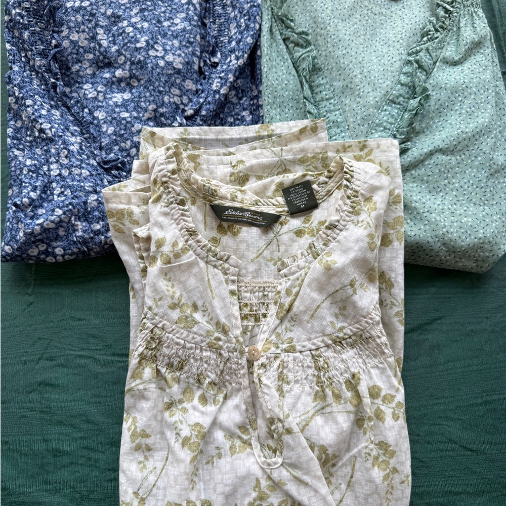 Eddie Bauer set of L women’s tops